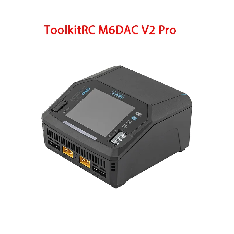 Toolkitrc M6Dac Smart Charger - ToolkitRC M6DAC V2 Pro Smart LiPo