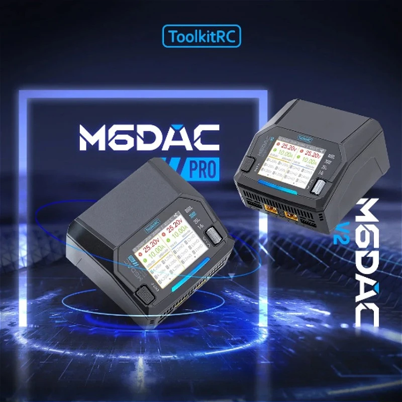 ToolkitRC M6DAC V2/Pro Dual Ch - Toolkitrc M6Dac Smart Charger ulasan dan harga