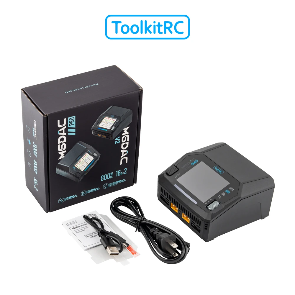 ToolkitRC M6DAC V2 M6DAC Pro D - Toolkitrc M6Dac Smart Charger ulasan dan harga