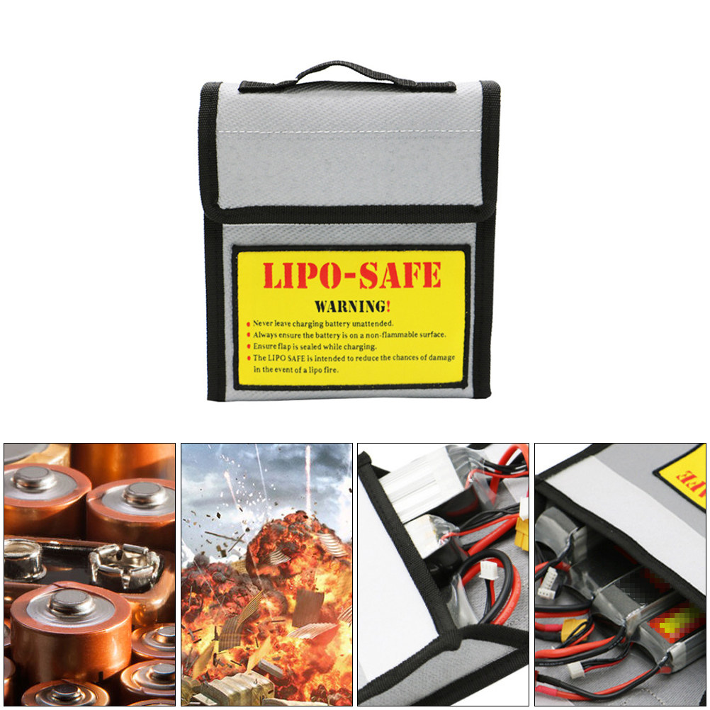 1Pcs Premium Fireproof Explosi - Lipo Battery Fireproof Safety Charge Box ulasan dan harga