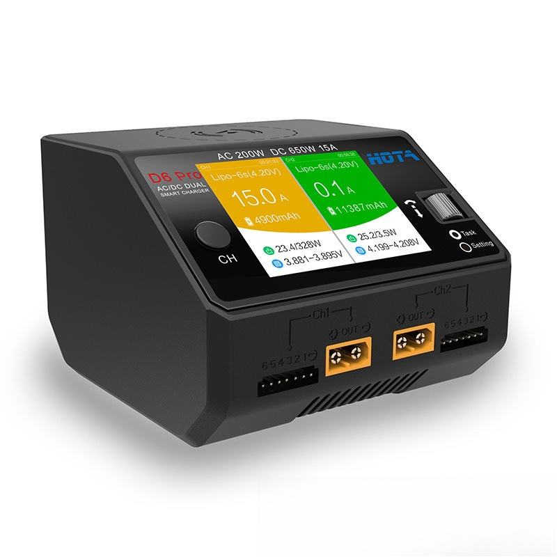 HOTA D6 Pro 650W 200W Dual Pow - Hota D6 Pro Dual Lipo Charger ulasan dan harga
