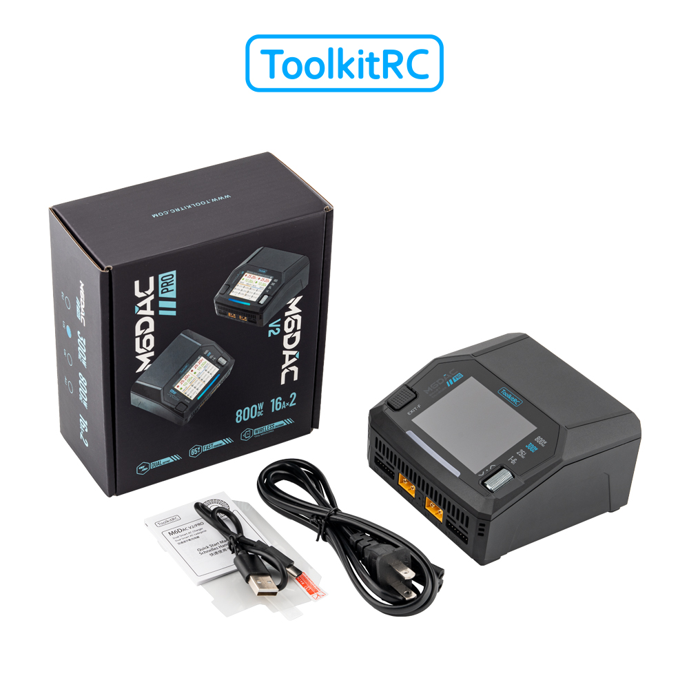 ToolkitRC M6DAC V2 M6DAC Pro D - Toolkitrc M6Dac Smart Charger ulasan dan harga