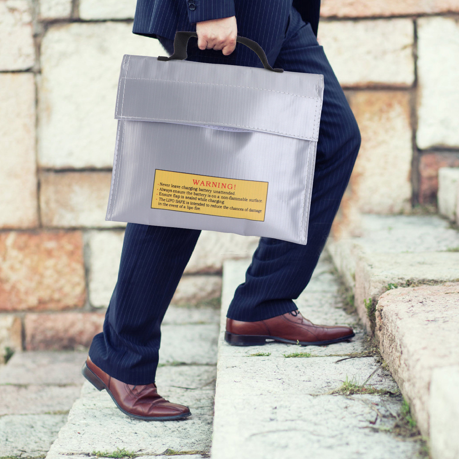 1Pcs Explosion-Proof Fireproof - Lipo Battery Fireproof Safety Charge Box ulasan dan harga