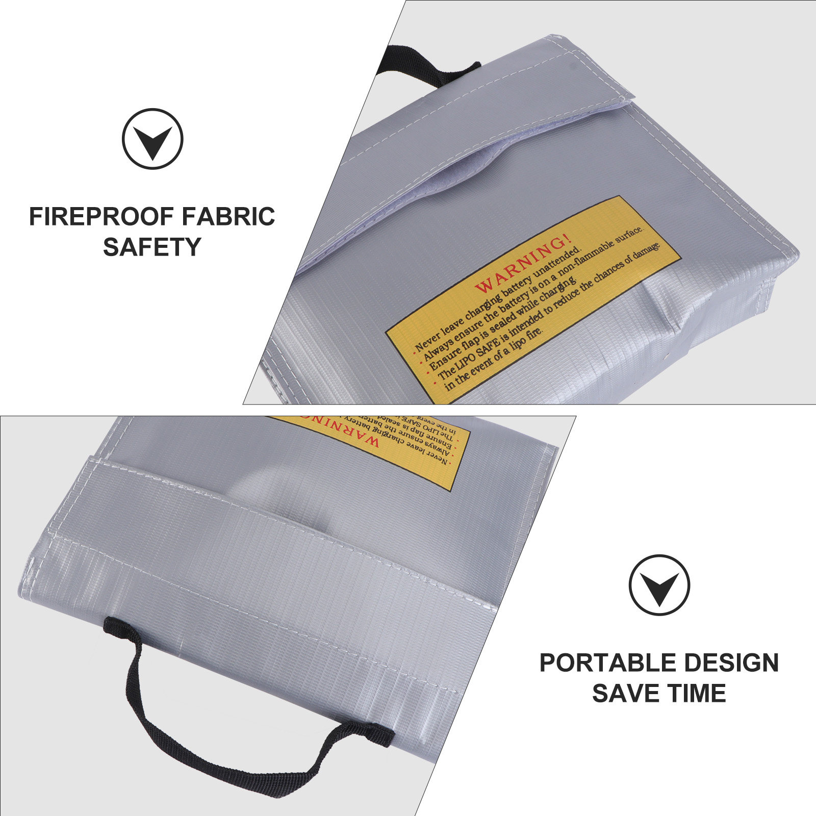 1Pcs Explosion-Proof Fireproof - Lipo Battery Fireproof Safety Charge Box ulasan dan harga