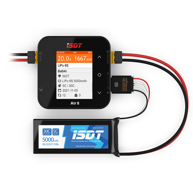 ISDT Air 8 Smart Charger Suppo - Isdt Air8 8S Lipo Charger ulasan dan harga