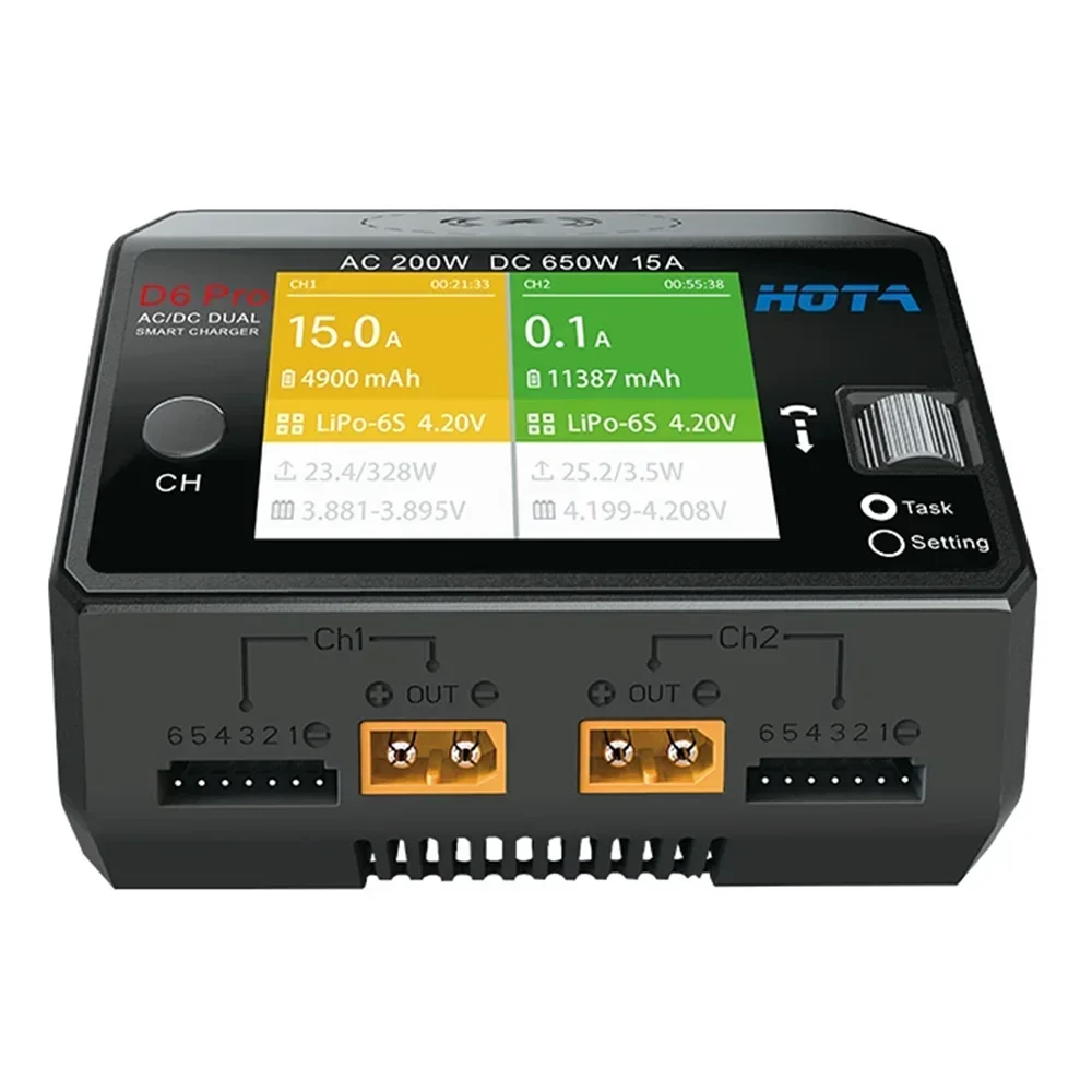 HOTA D6 Pro Dual Channel Smart - Hota D6 Pro Dual Lipo Charger ulasan dan harga
