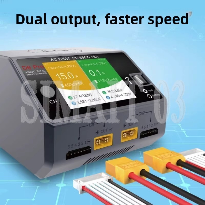 HOTA D6 Pro Smart Balance Char - Hota D6 Pro Dual Lipo Charger ulasan dan harga