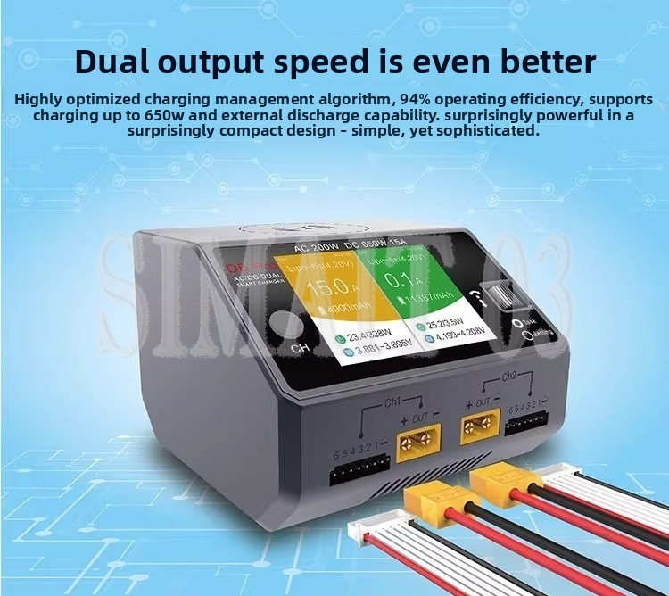 HOTA D6 Pro Smart Balance Char - Hota D6 Pro Dual Lipo Charger ulasan dan harga