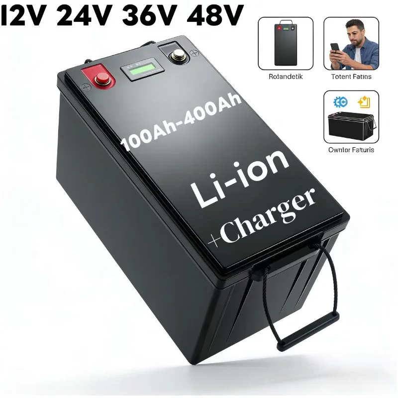 Bluetooth BMS Lithium Battery  - Lifepo4 12V 100Ah Bms Bluetooth ulasan dan harga