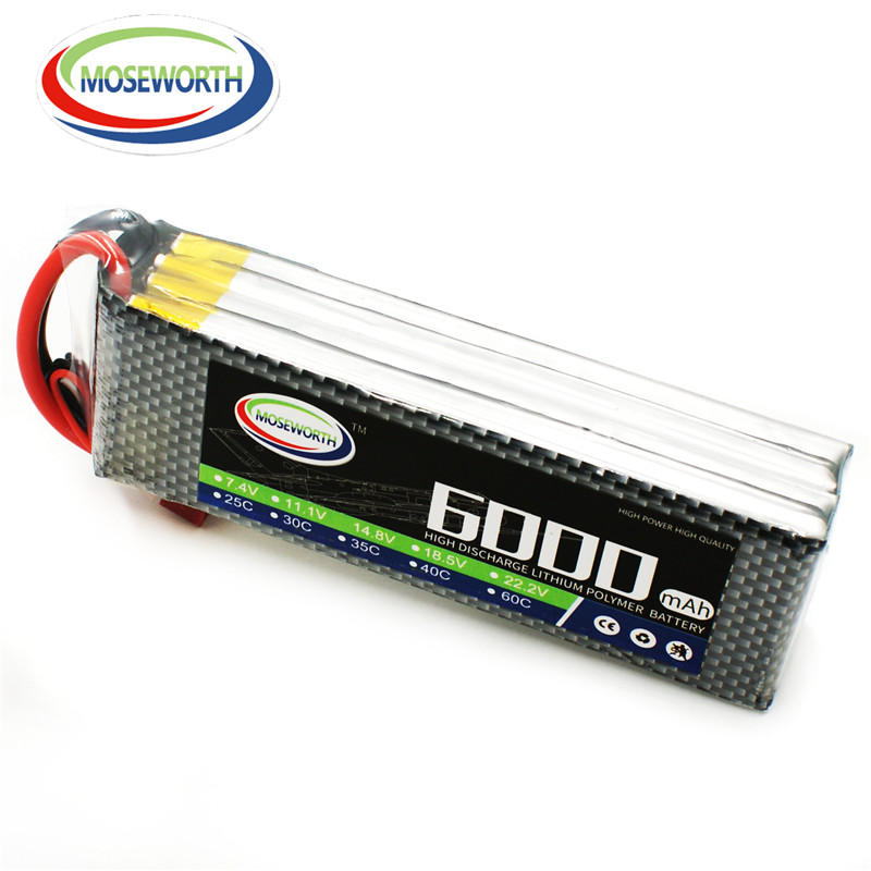 4S 14.8V 6000mAh RC Toy Lipo B - 4S Lipo Battery 14.8V 6000Mah ulasan dan harga