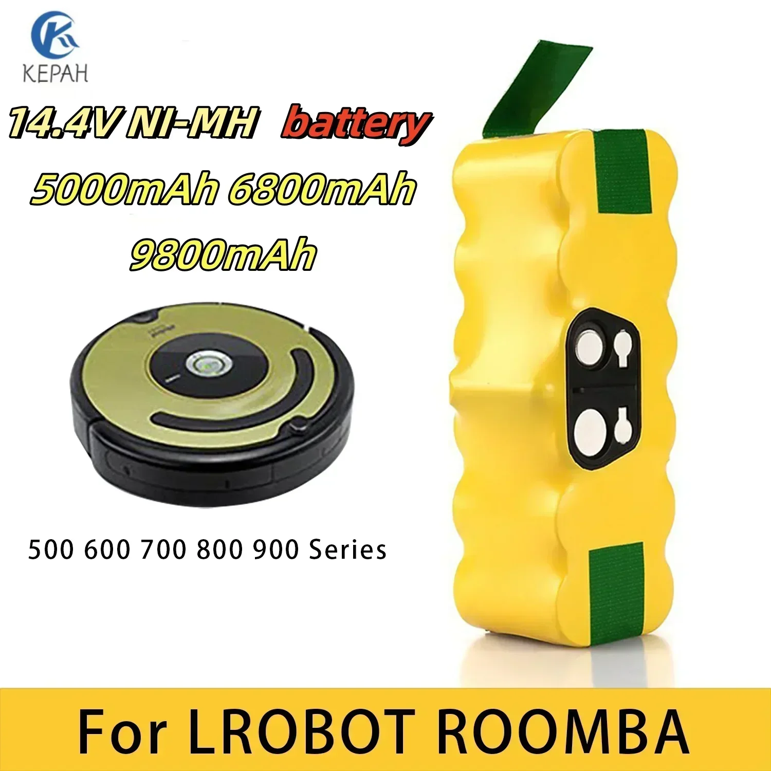 14.4V 5000mAh Robot Vacuum Cle - 4S Lipo Battery 14.8V 6000Mah ulasan dan harga