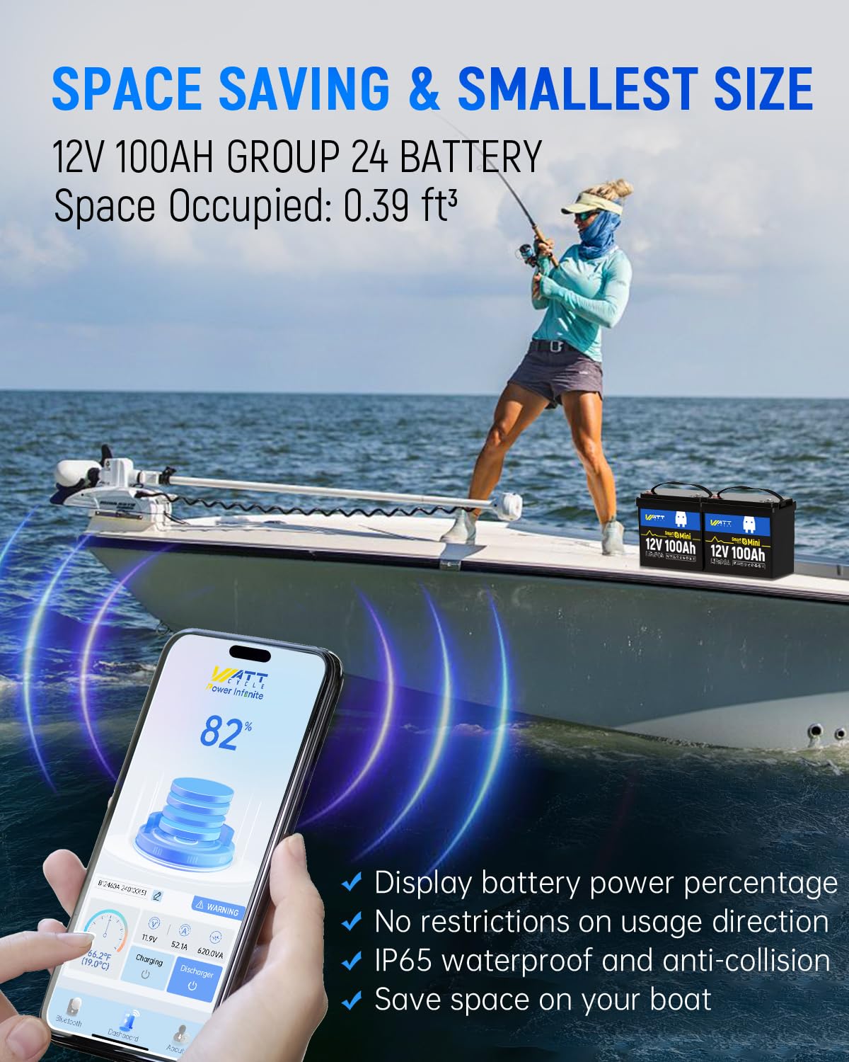 12V 100Ah Mini LiFePO4 Battery - Lifepo4 12V 100Ah Bms Bluetooth ulasan dan harga