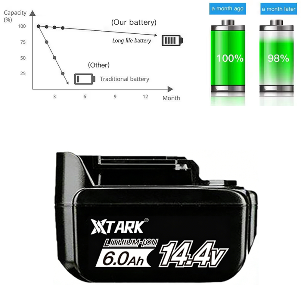 14.4V 6.0Ah Rechargeable Li-Io - 4S Lipo Battery 14.8V 6000Mah ulasan dan harga
