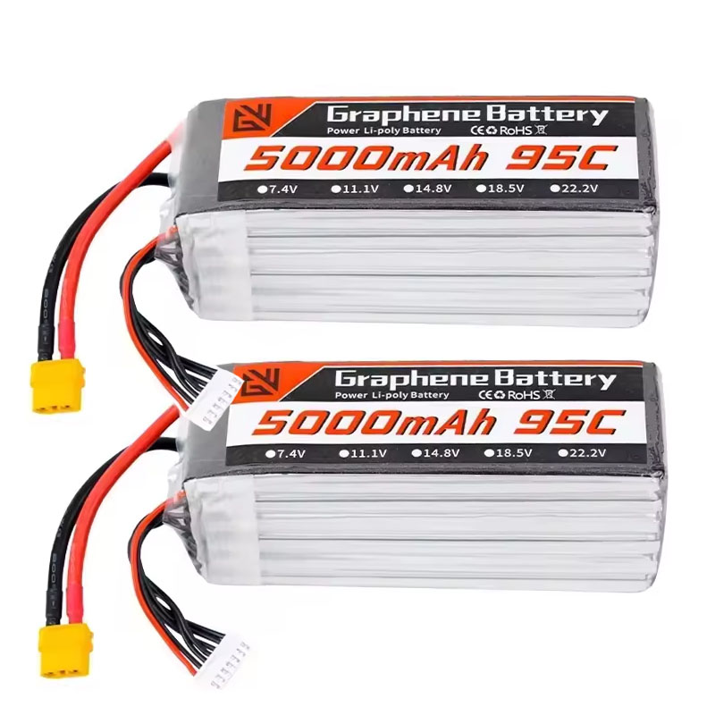 Lipo Battery 6S 5000mAh XT60 X - 6S Lipo Battery 22.2V 5000Mah ulasan dan harga