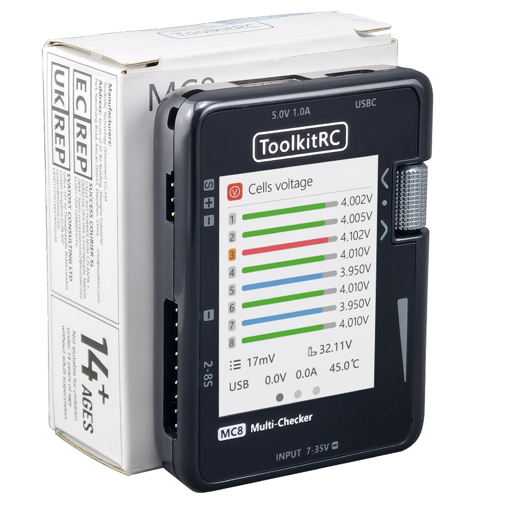 ToolkitRC MC8 Mini Size Cell C - Skyrc B6 Neo Smart Charger ulasan dan harga