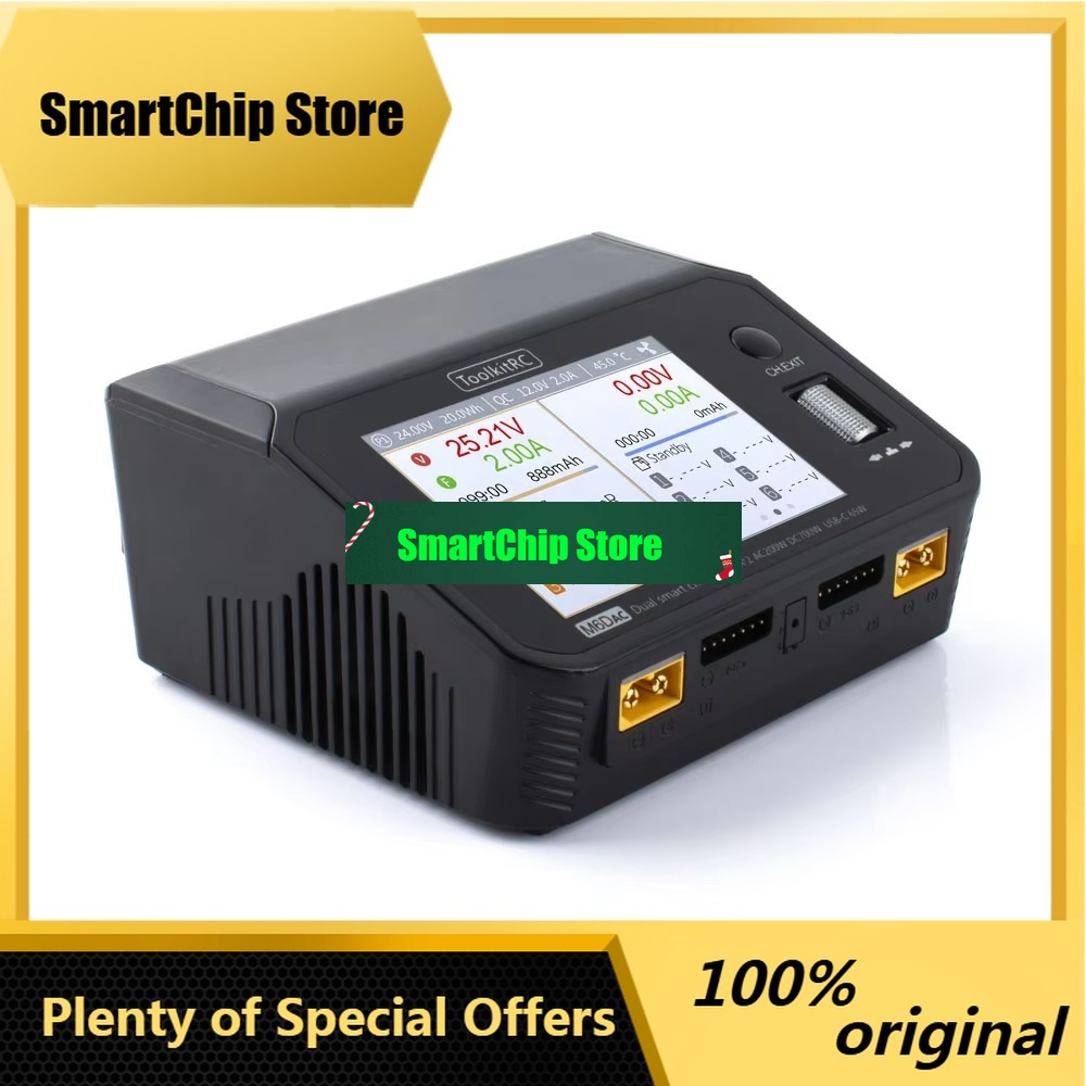 SmCpToolkitRC M6DAC Dual Chann - Toolkitrc M6Dac Smart Charger ulasan dan harga