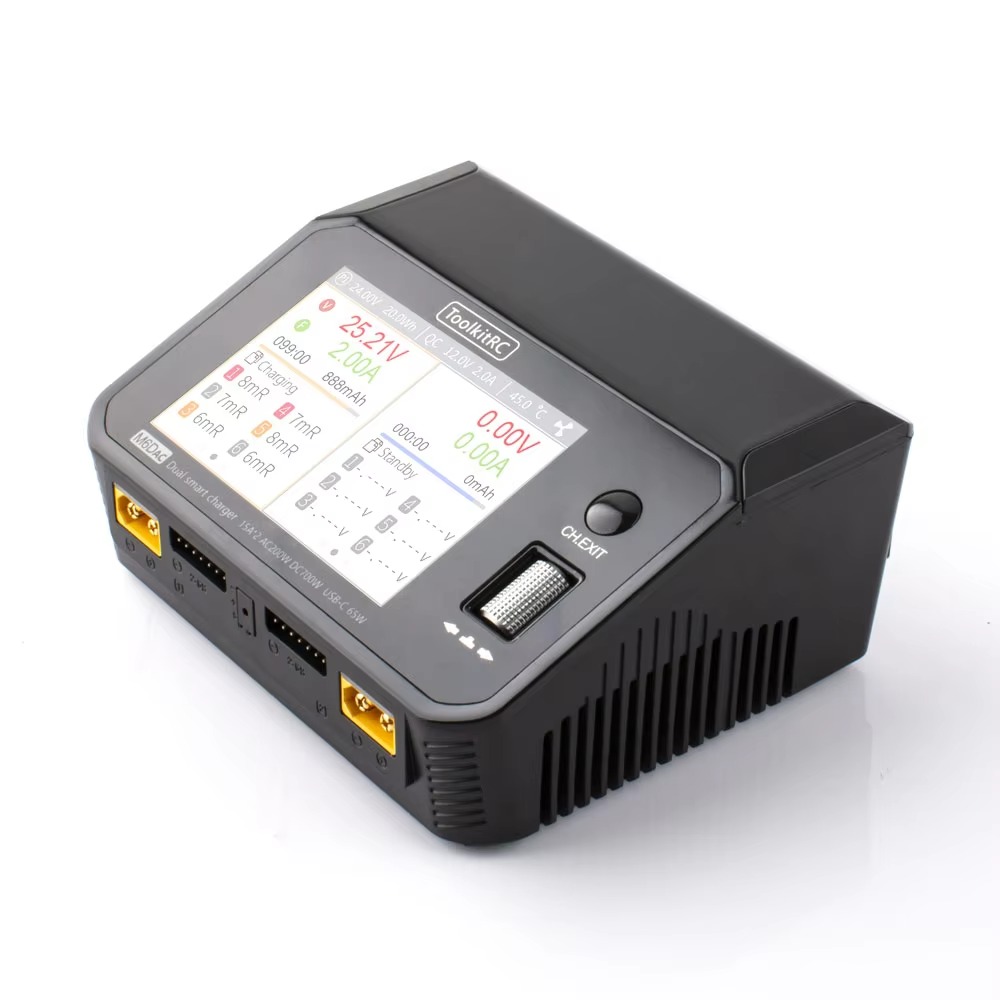 SmCpToolkitRC M6DAC Dual Chann - Toolkitrc M6Dac Smart Charger ulasan dan harga