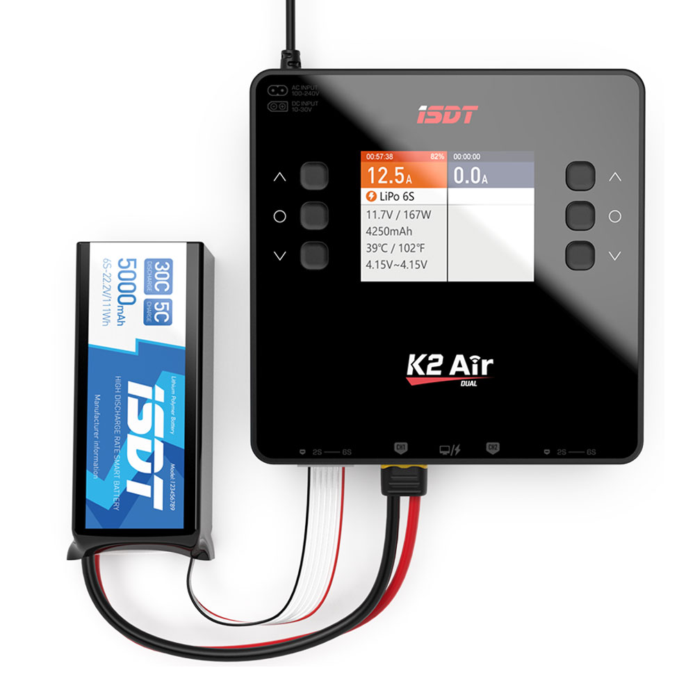 ISDT Lipo Battery Balance Char - Isdt K4 Dual Lipo Charger ulasan dan harga