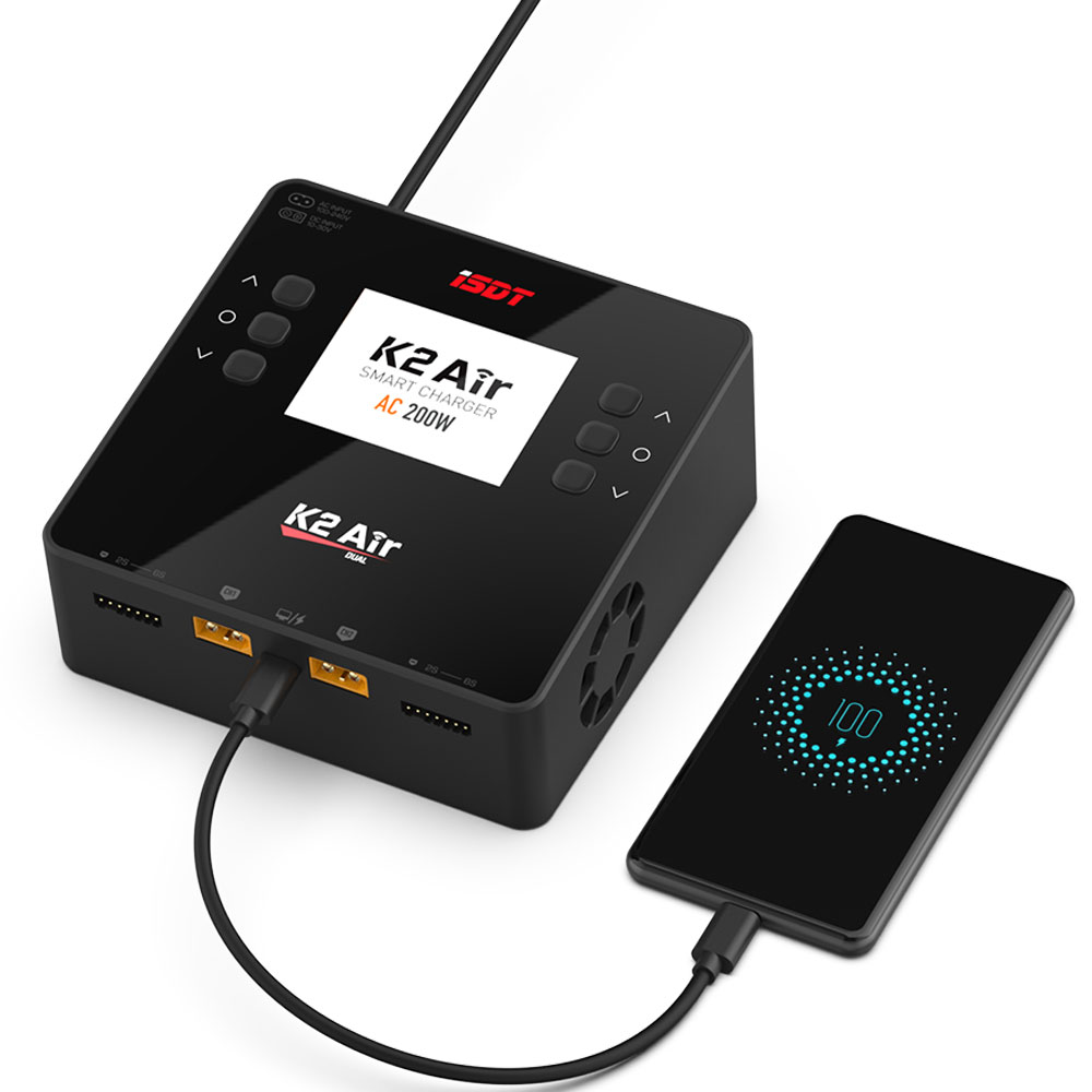 ISDT Lipo Battery Balance Char - Isdt K4 Dual Lipo Charger ulasan dan harga