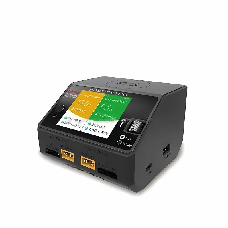 Hot Sale D6 Pro Smart Plug-In  - Hota D6 Pro Dual Lipo Charger ulasan dan harga